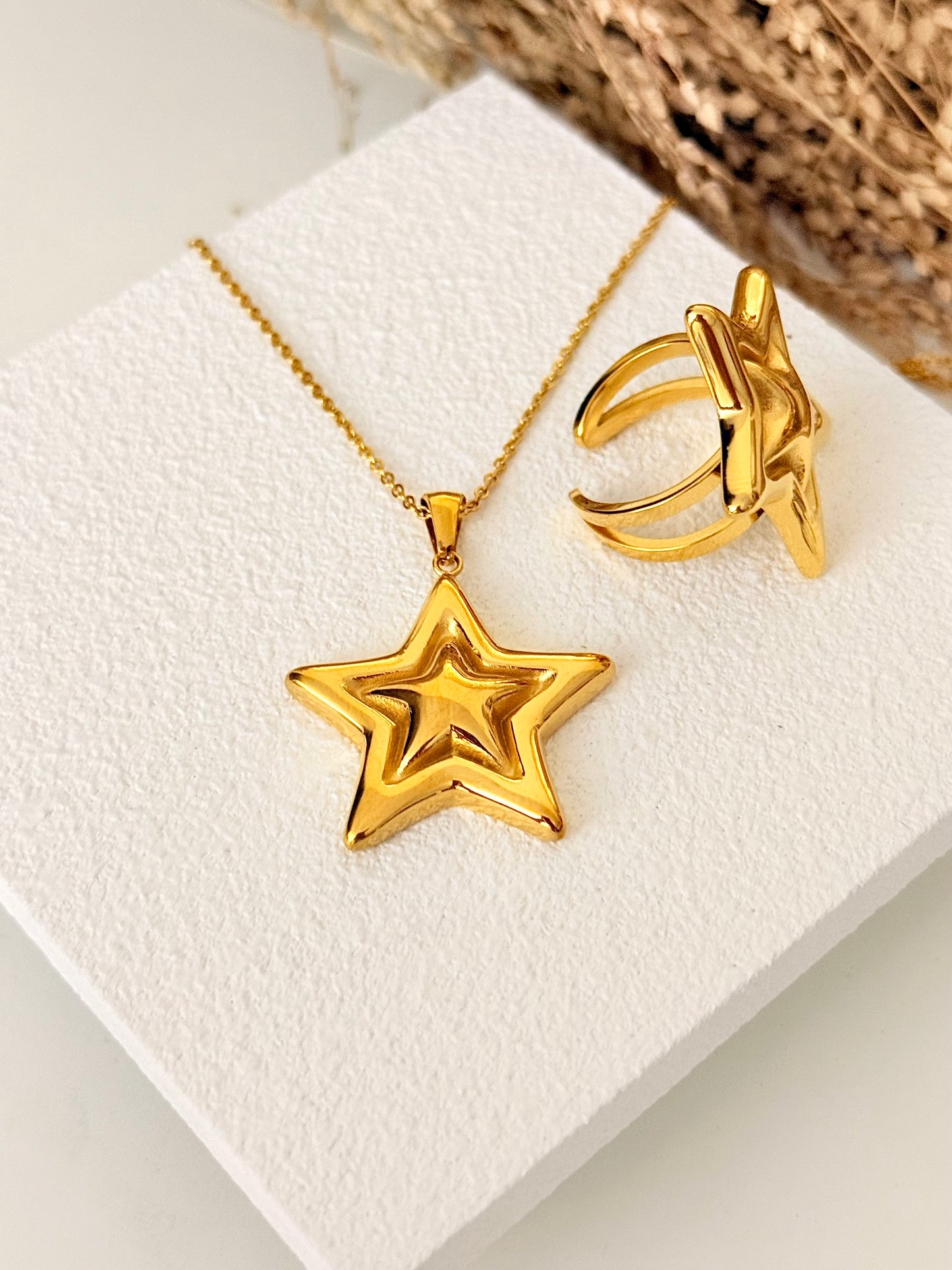 SuperStar Set Necklace & Ring