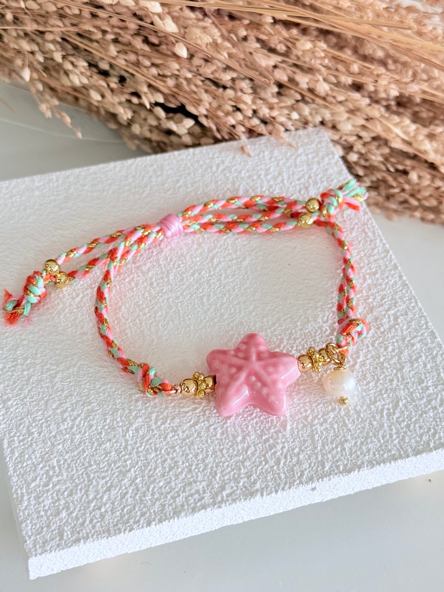 Pink Star Bracelet