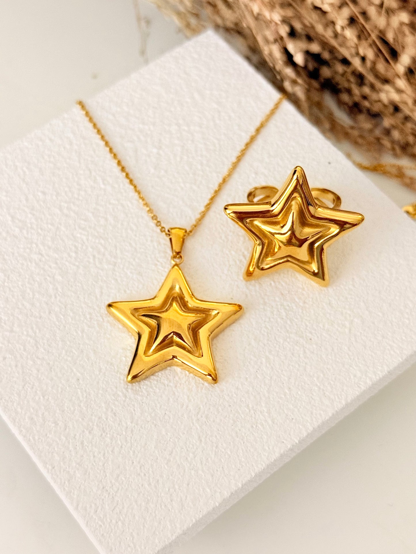SuperStar Set Necklace & Ring