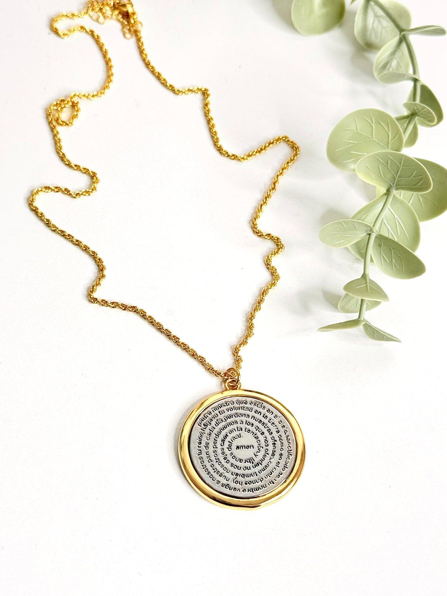 Padre Nuestro Necklace