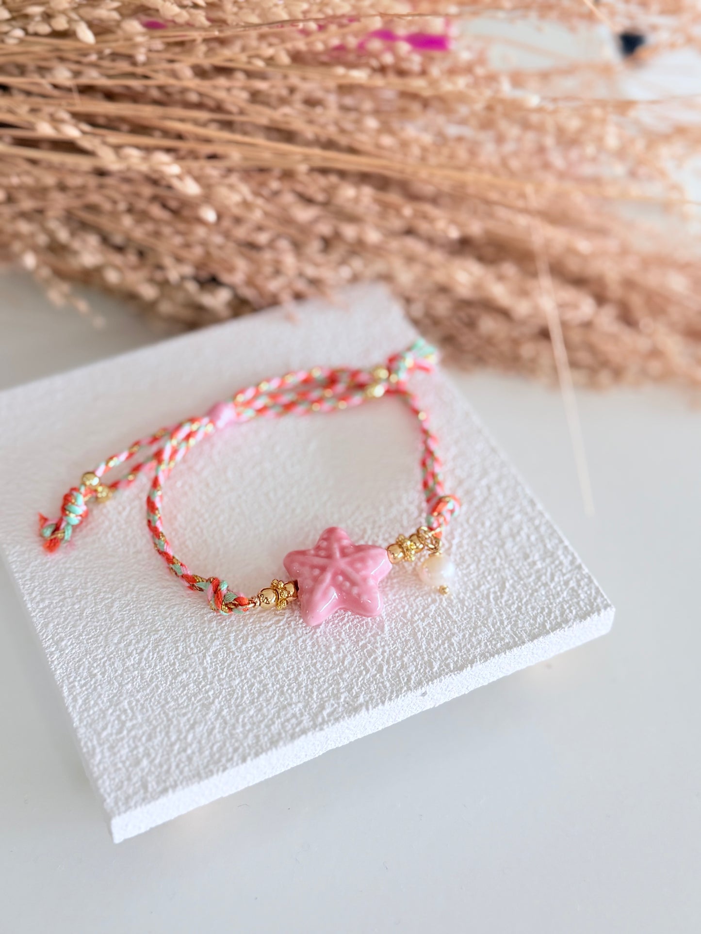 Pink Star Bracelet