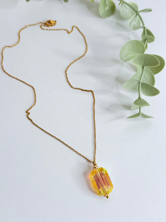 Luz Marina Gold Necklace