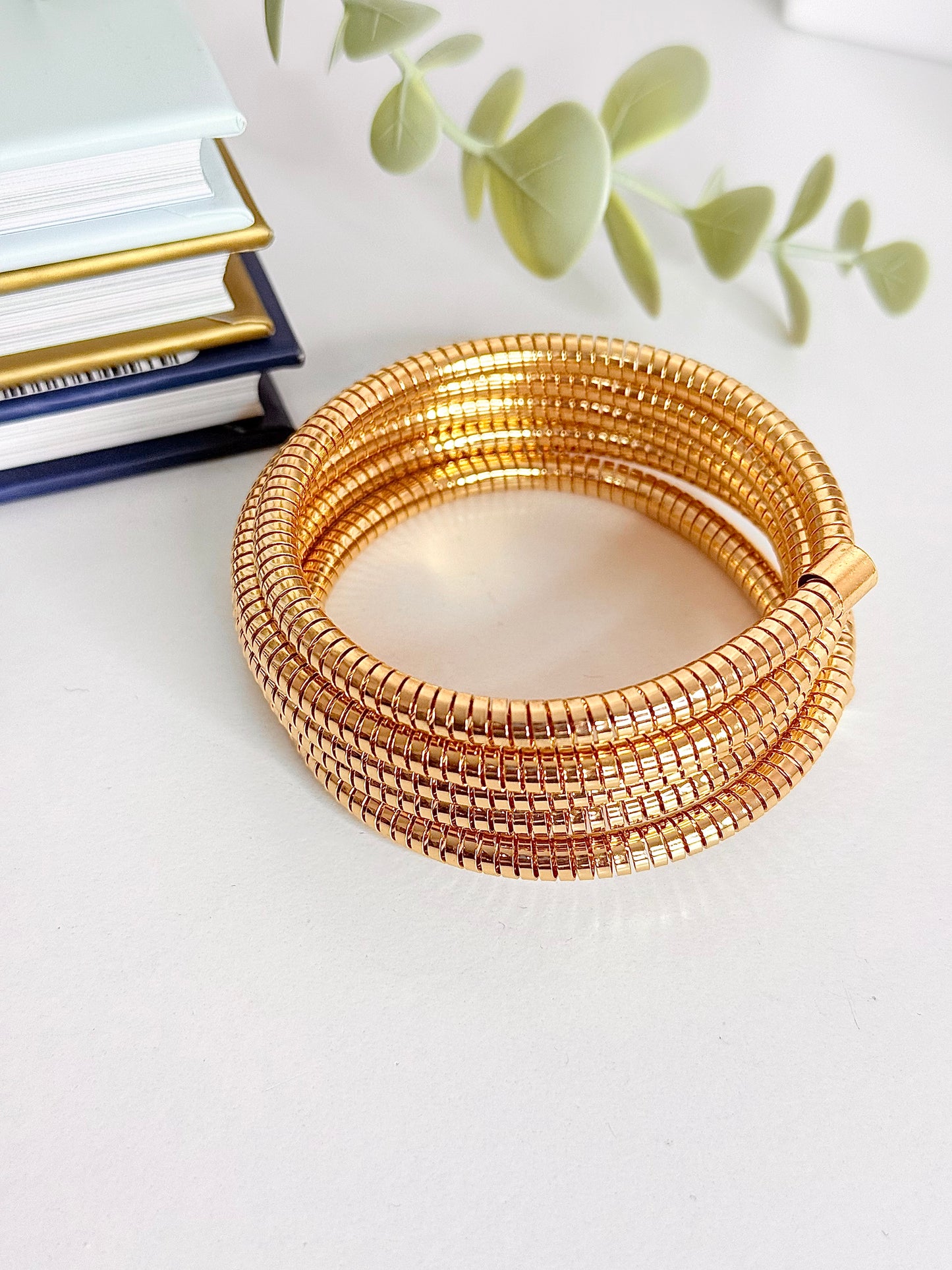 Gold Wire Bracelet