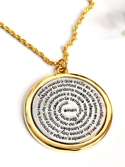 Padre Nuestro Necklace