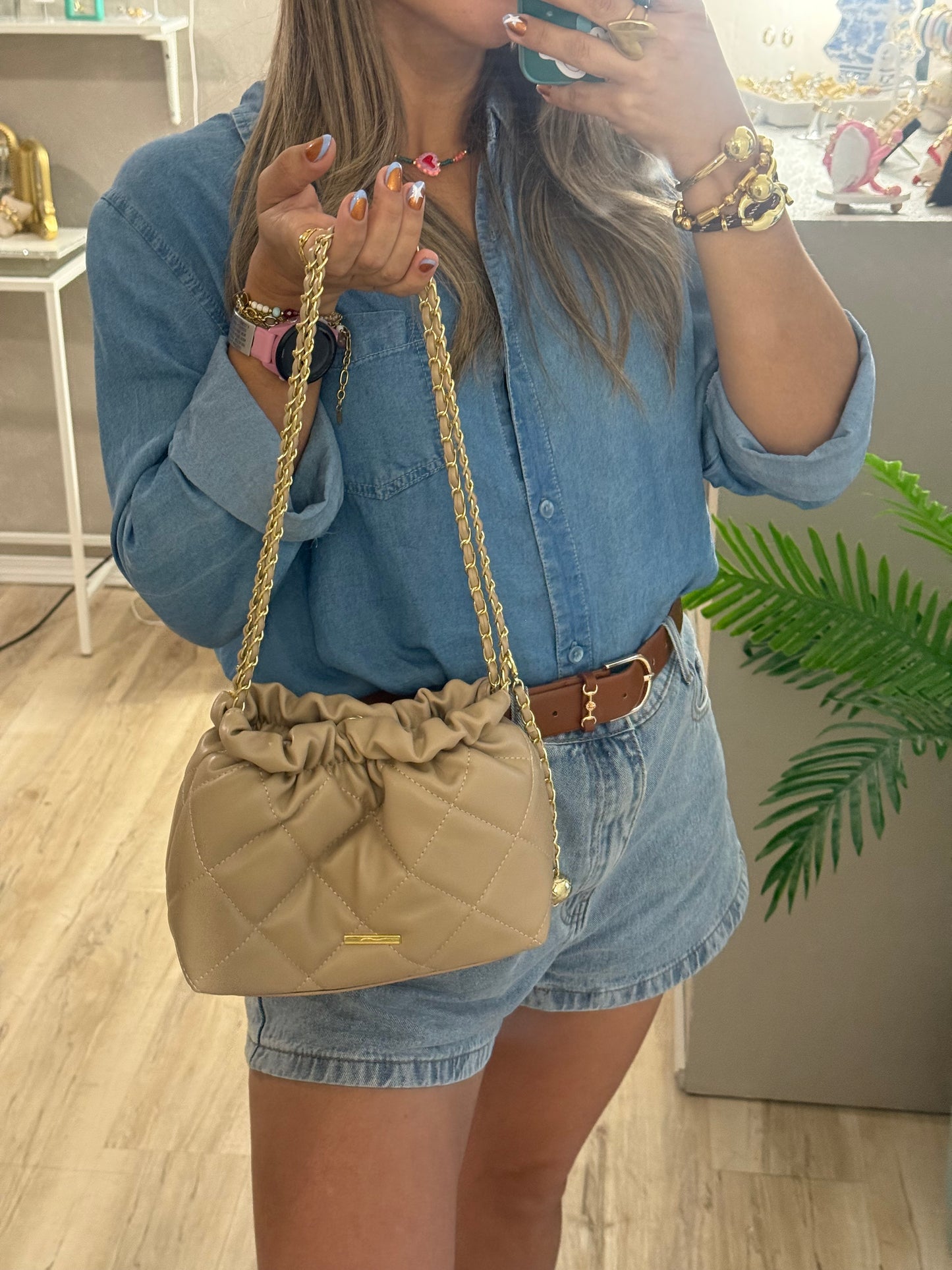 Cloud Khaki Zara Bag