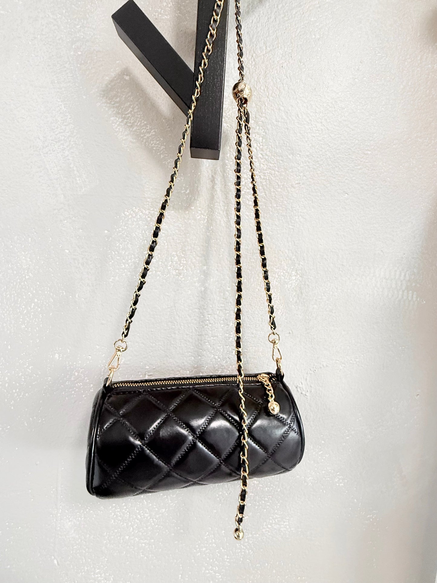 Diamond Black Zara Bag