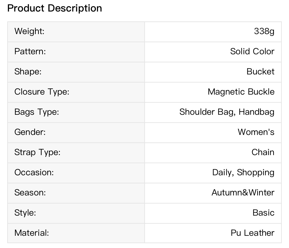 Cloud Brown Zara Bag