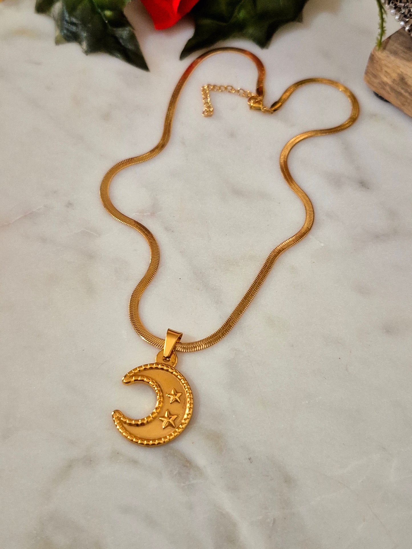 Luna Snake Necklace