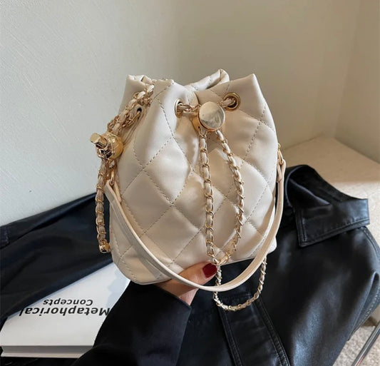 Bucket Zara Bag crema