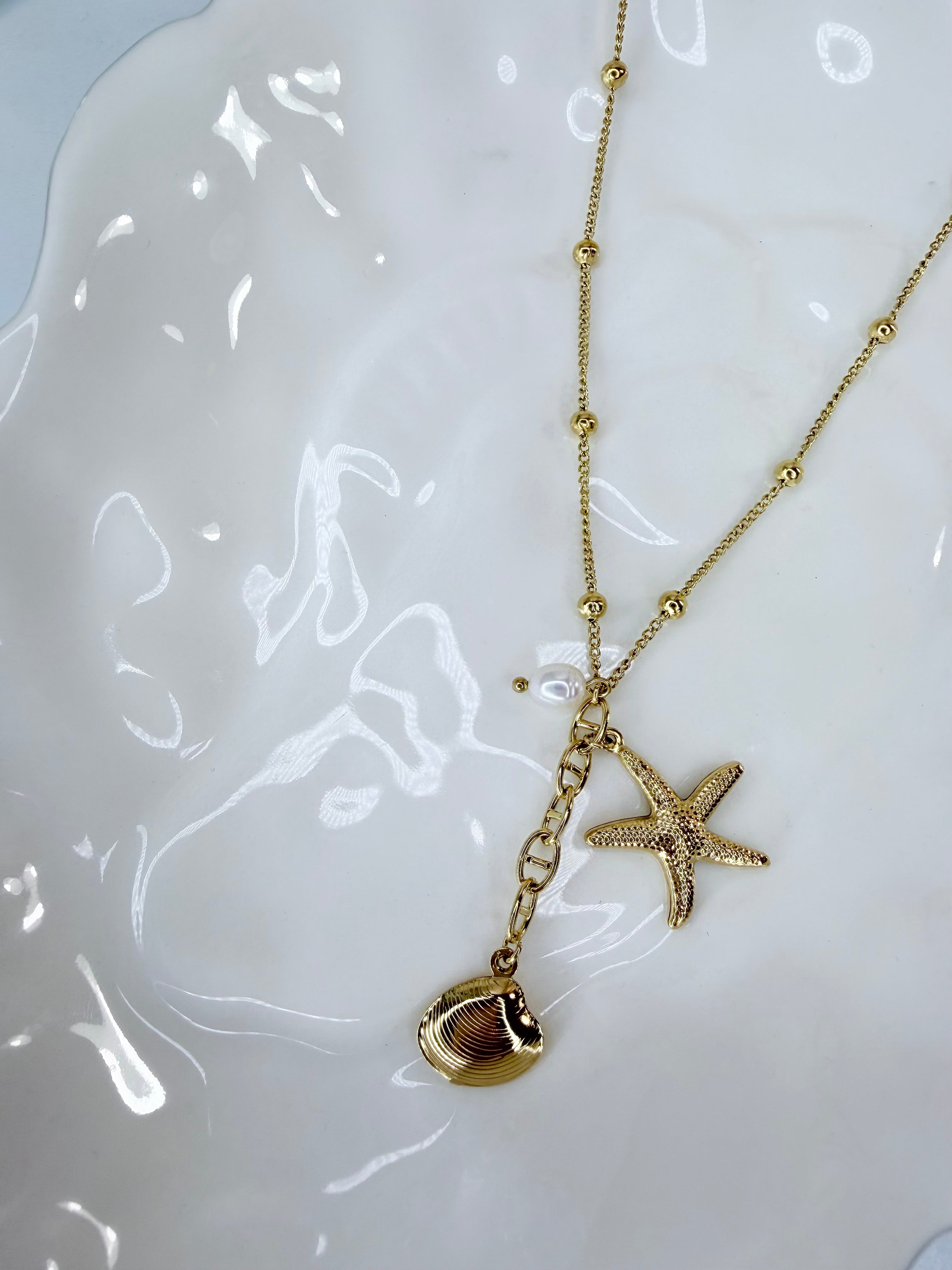 Lariat Ocean Necklace