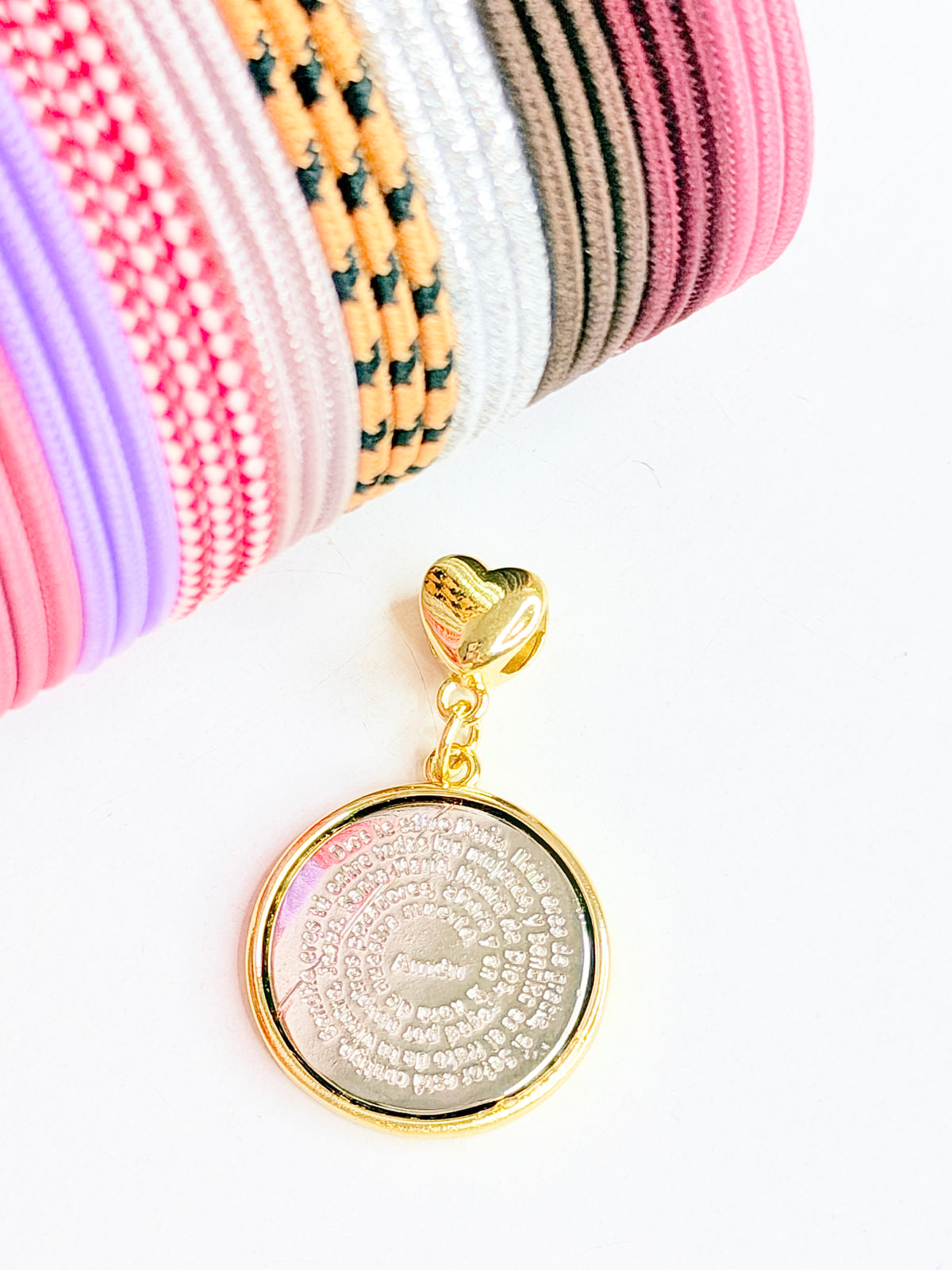 Padre Nuestro Charm for Magnetic Necklace