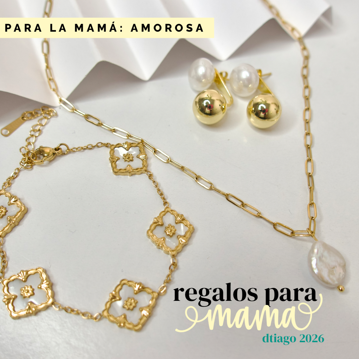 Para la mama Amorosa Set Necklace