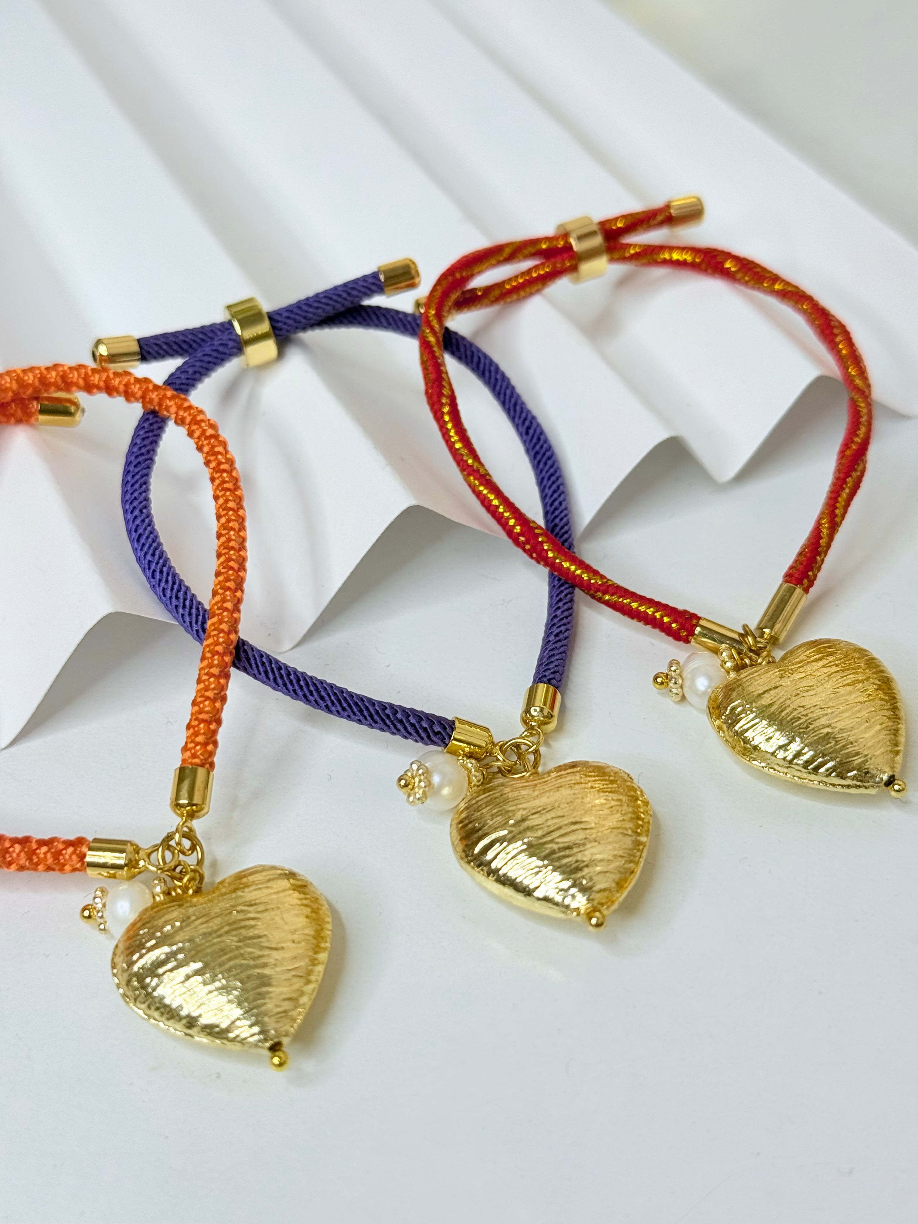 Heart Charm Bracelet