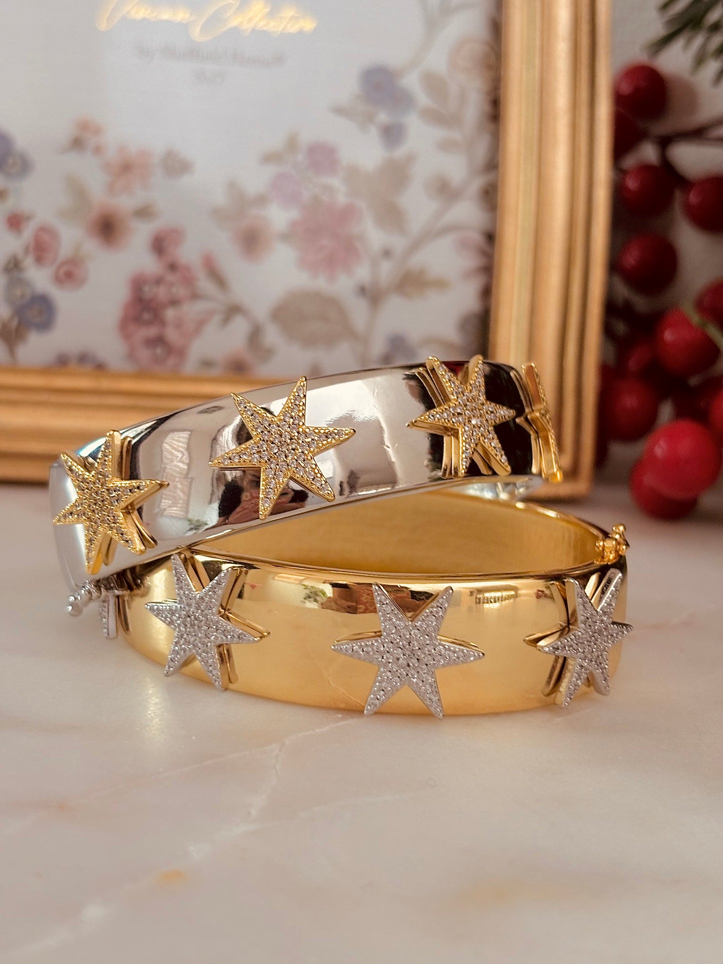 Star Bangle Bracelet