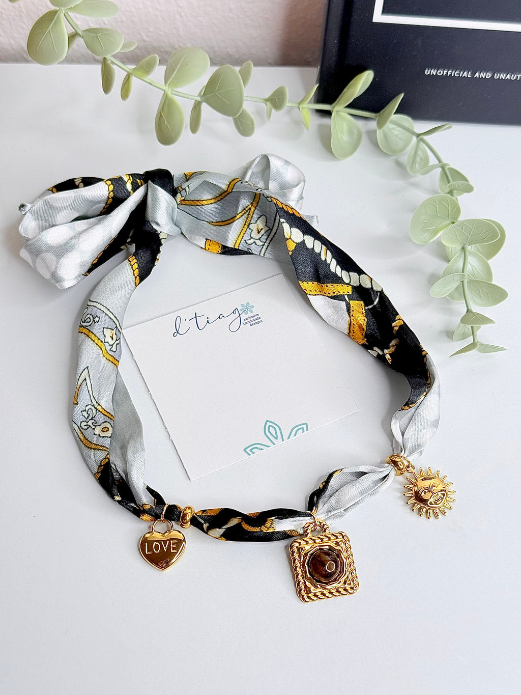 Stella Necklace/Bracelet/Black