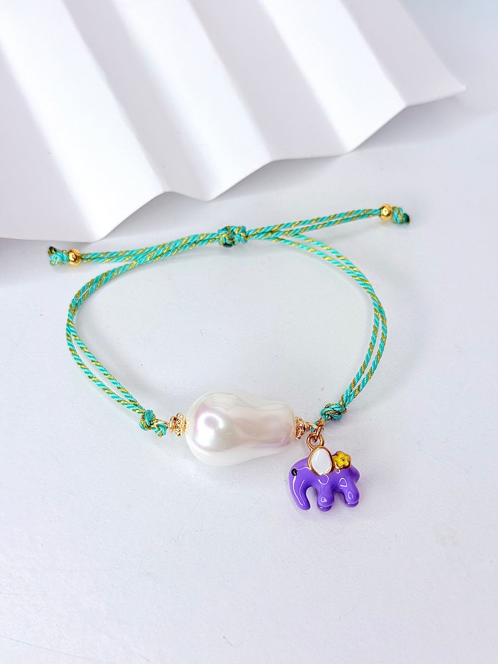 Pearl Elefant Bracelet
