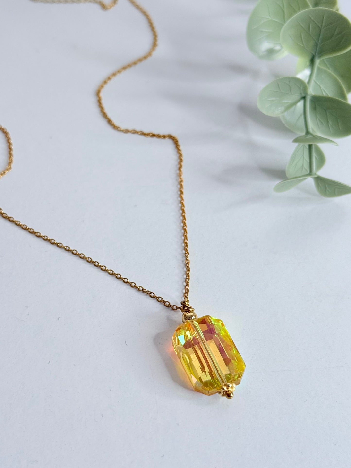 Luz Marina Gold Necklace