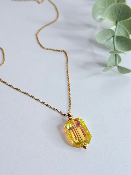 Luz Marina Gold Necklace