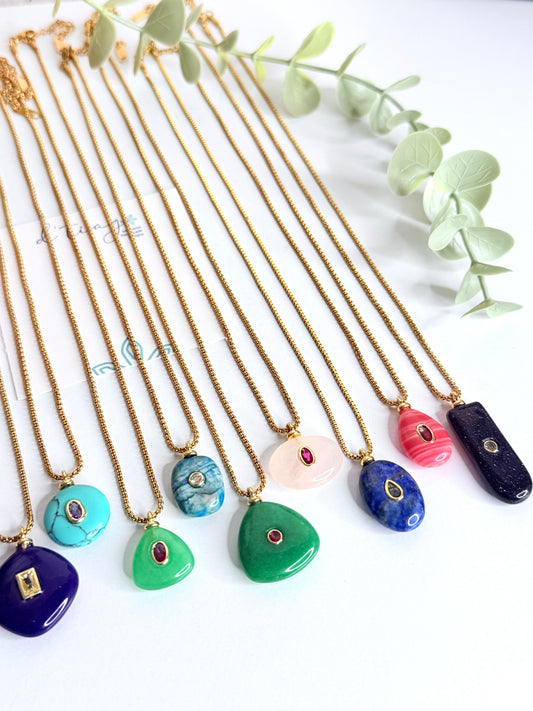 Gem Aura Necklace