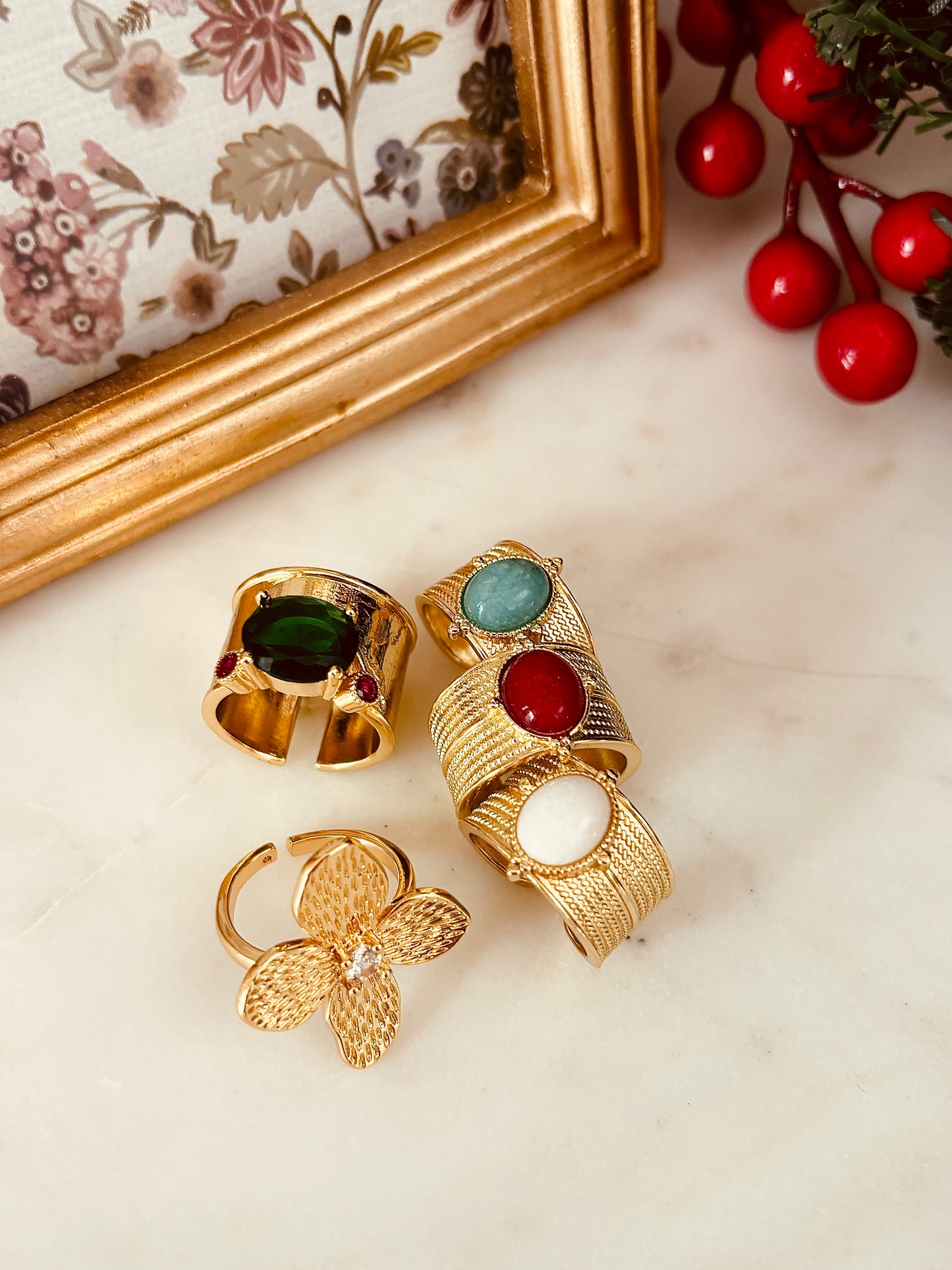 Encanto Gold Rings