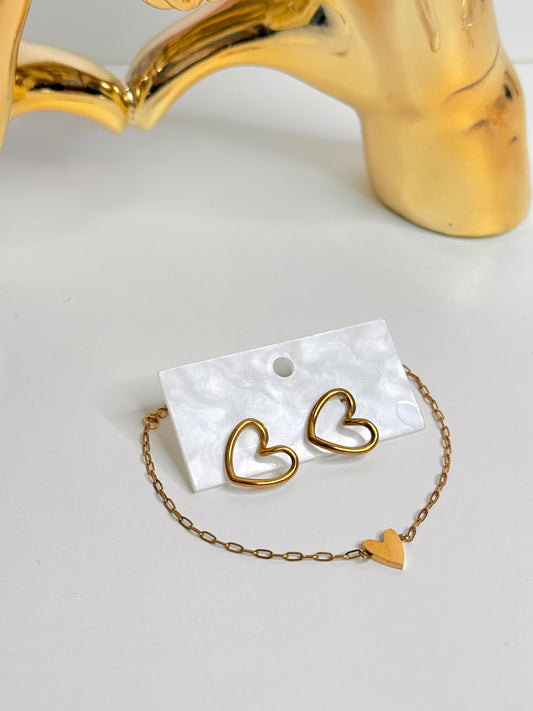 Por que Me lo Merezco Box Bracelet + Earrings