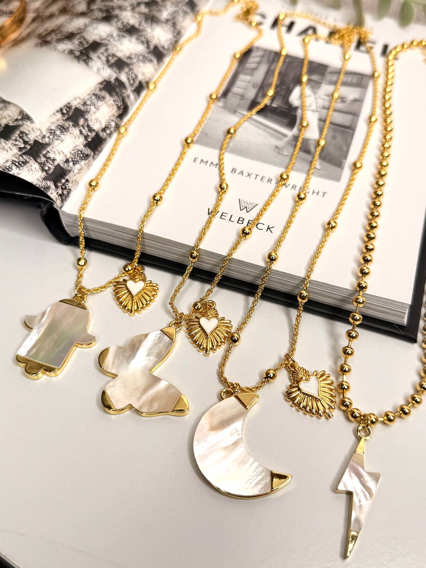Butterfly Nacar Necklace