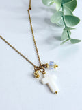Cross Nacar Necklace