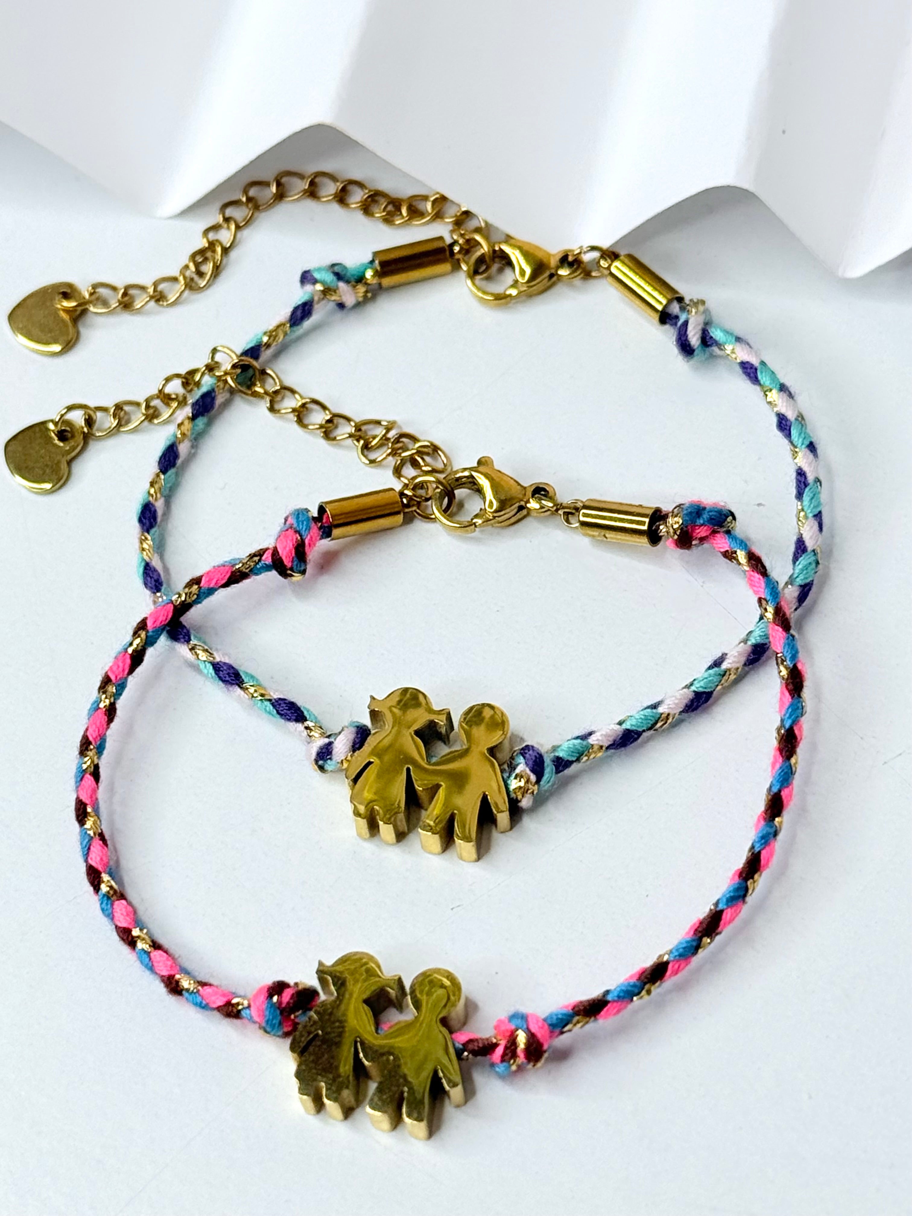 Para mama: Boy & Girl Bracelet