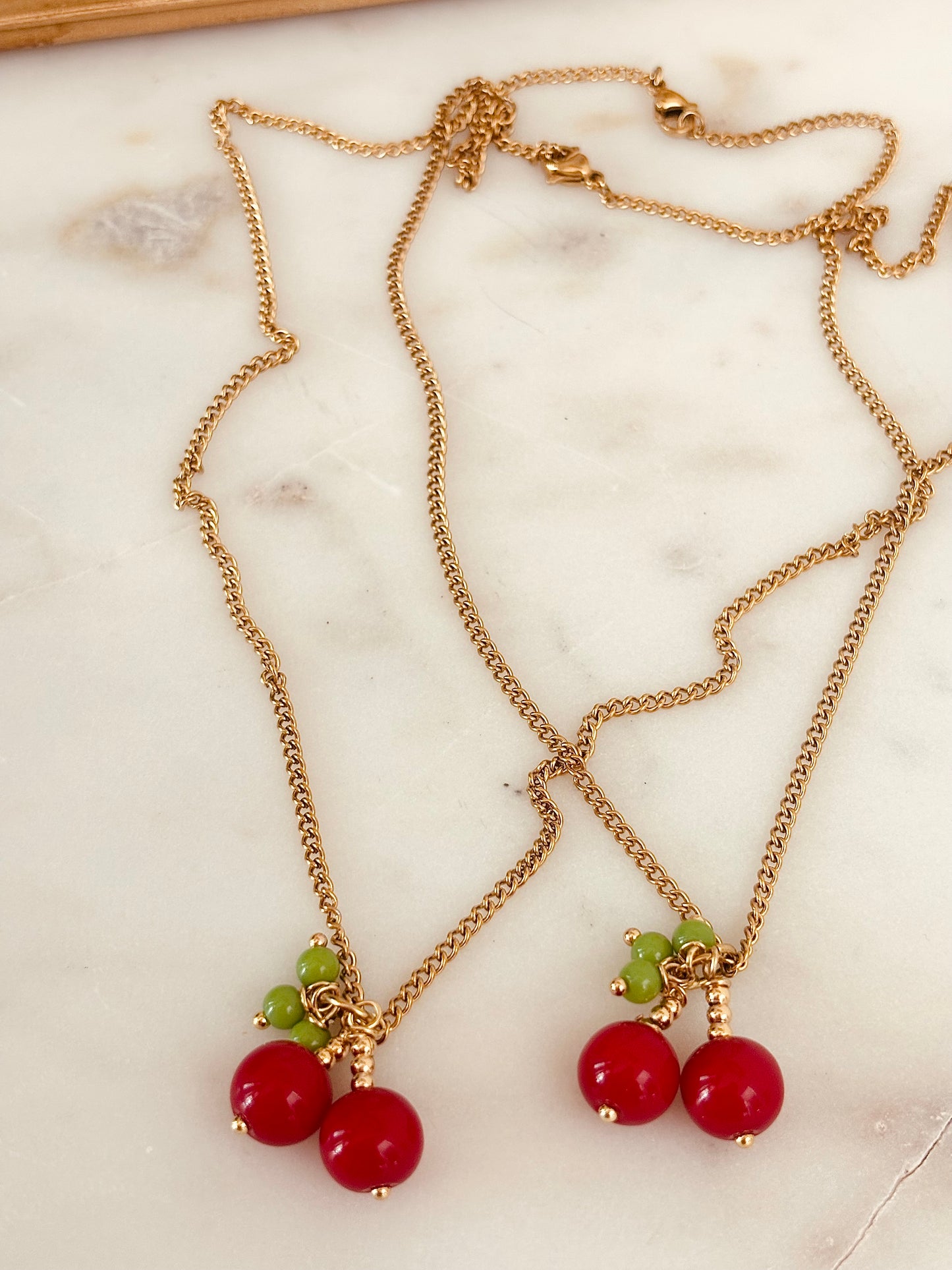 The Dtiago Cherry Necklace