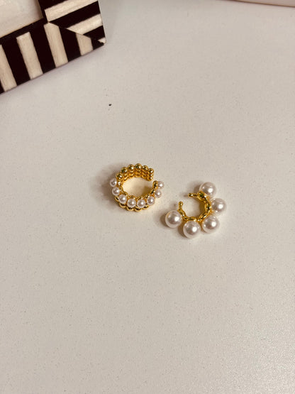 Mini Pearl Cuffs