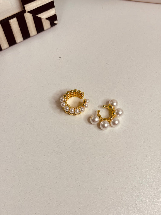 Mini Pearl Cuffs