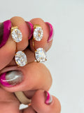 Alena Floating Diamond Earrings