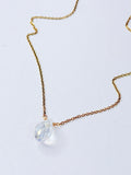 Clear boreal Drop Necklace