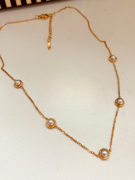 Penelope Pearl Necklace by Iconic Collection