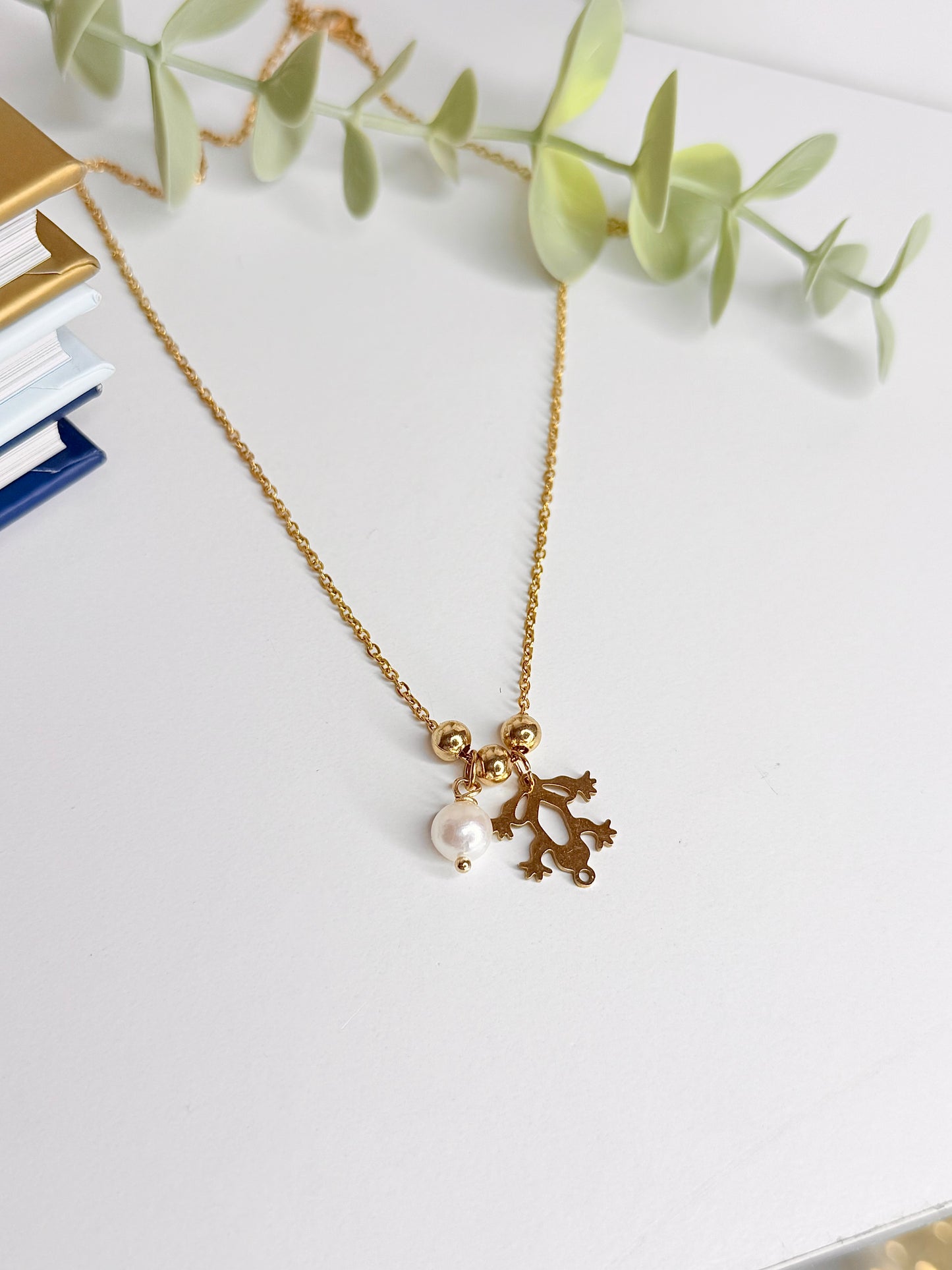 Coqui Gold Necklace