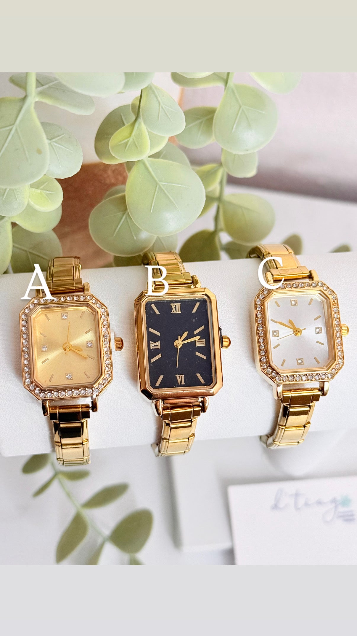 BOGO‼️ Italian Watch Bracelet + Free Ring (se aplica automáticamente)