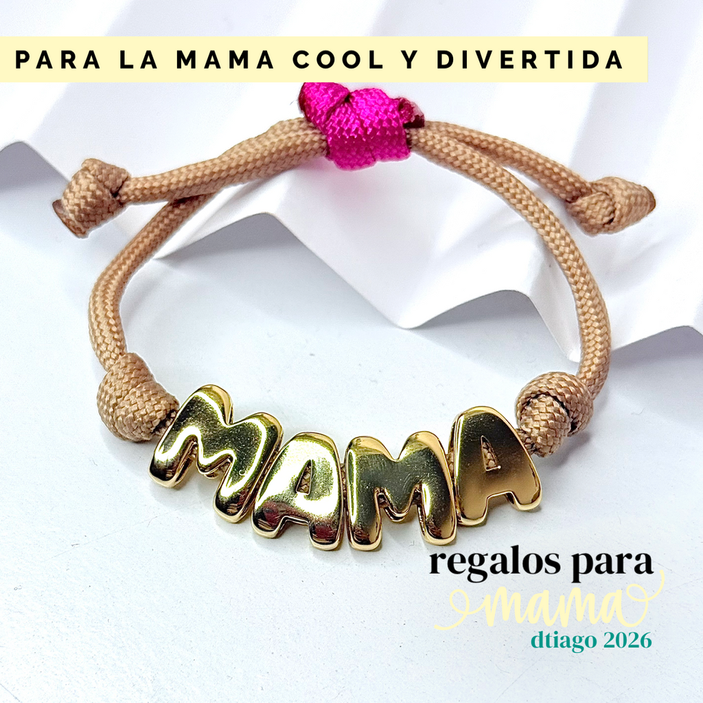 Para la mama Cool y Divertida Bracelet (Incluye 1 sola pulsera)