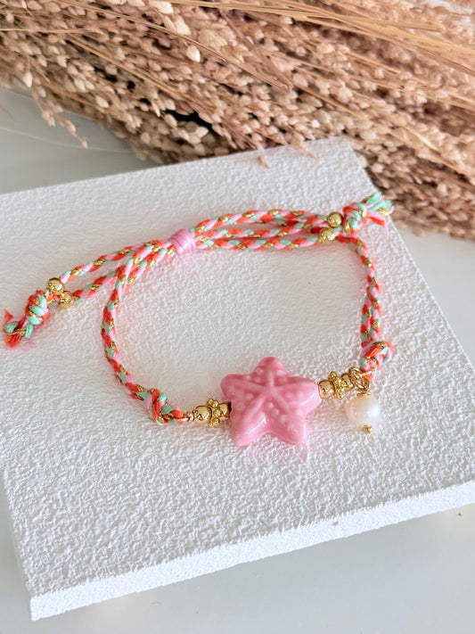 Pink Star Bracelet
