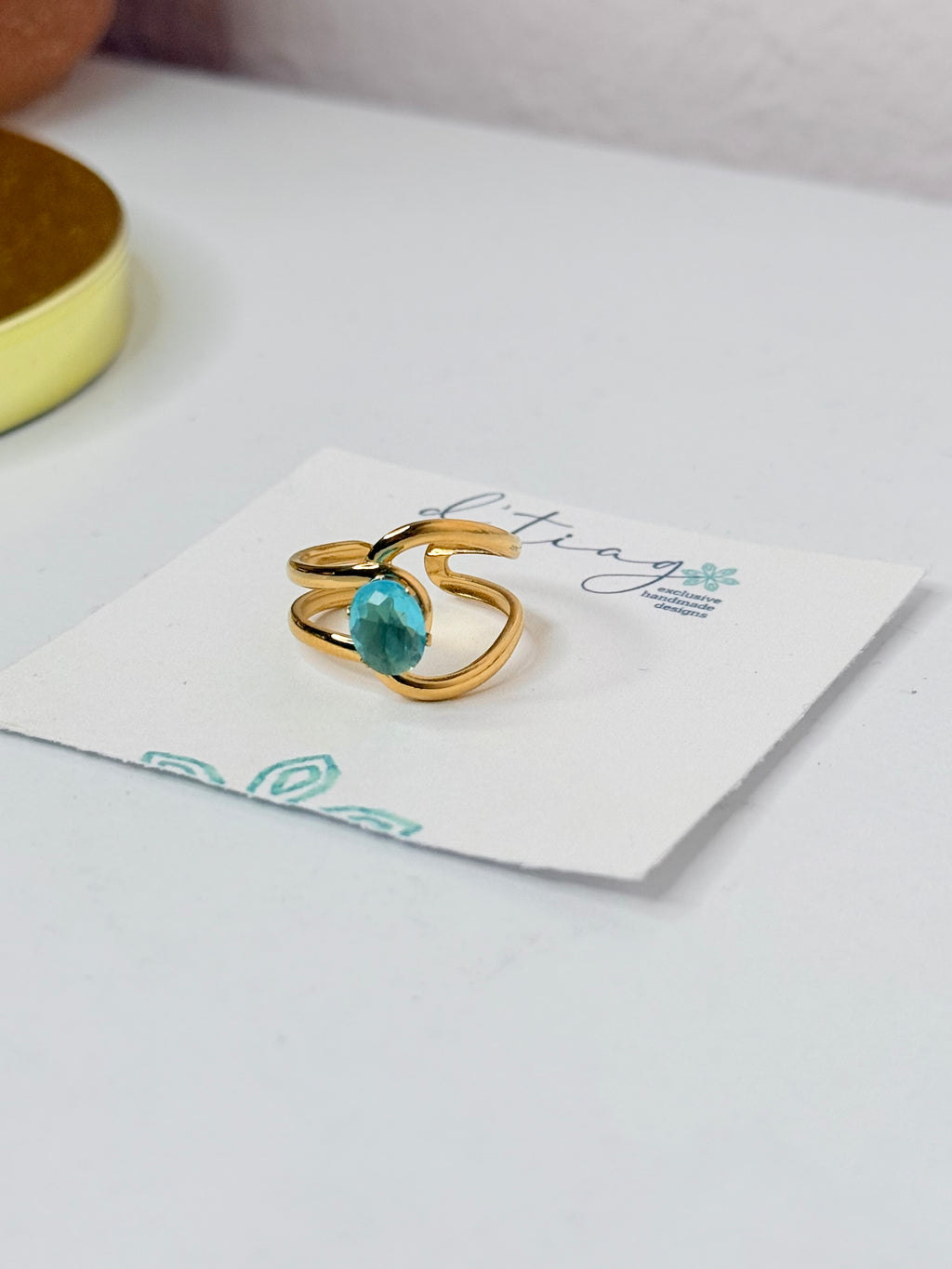 Aquamarin Ring
