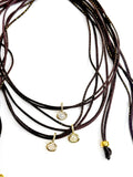 Lana Brown Cord Necklace