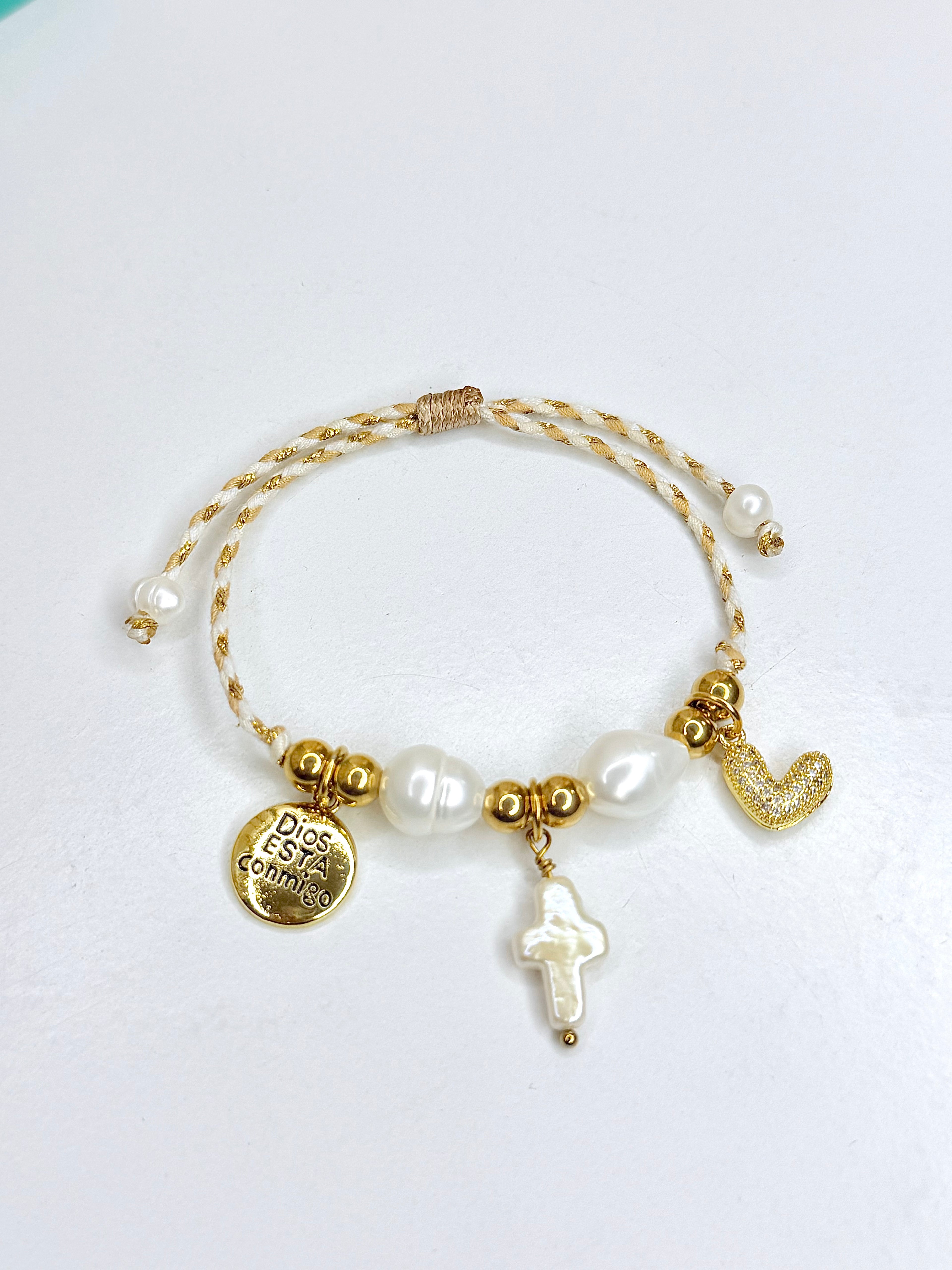 Dios está conmigo Bracelet