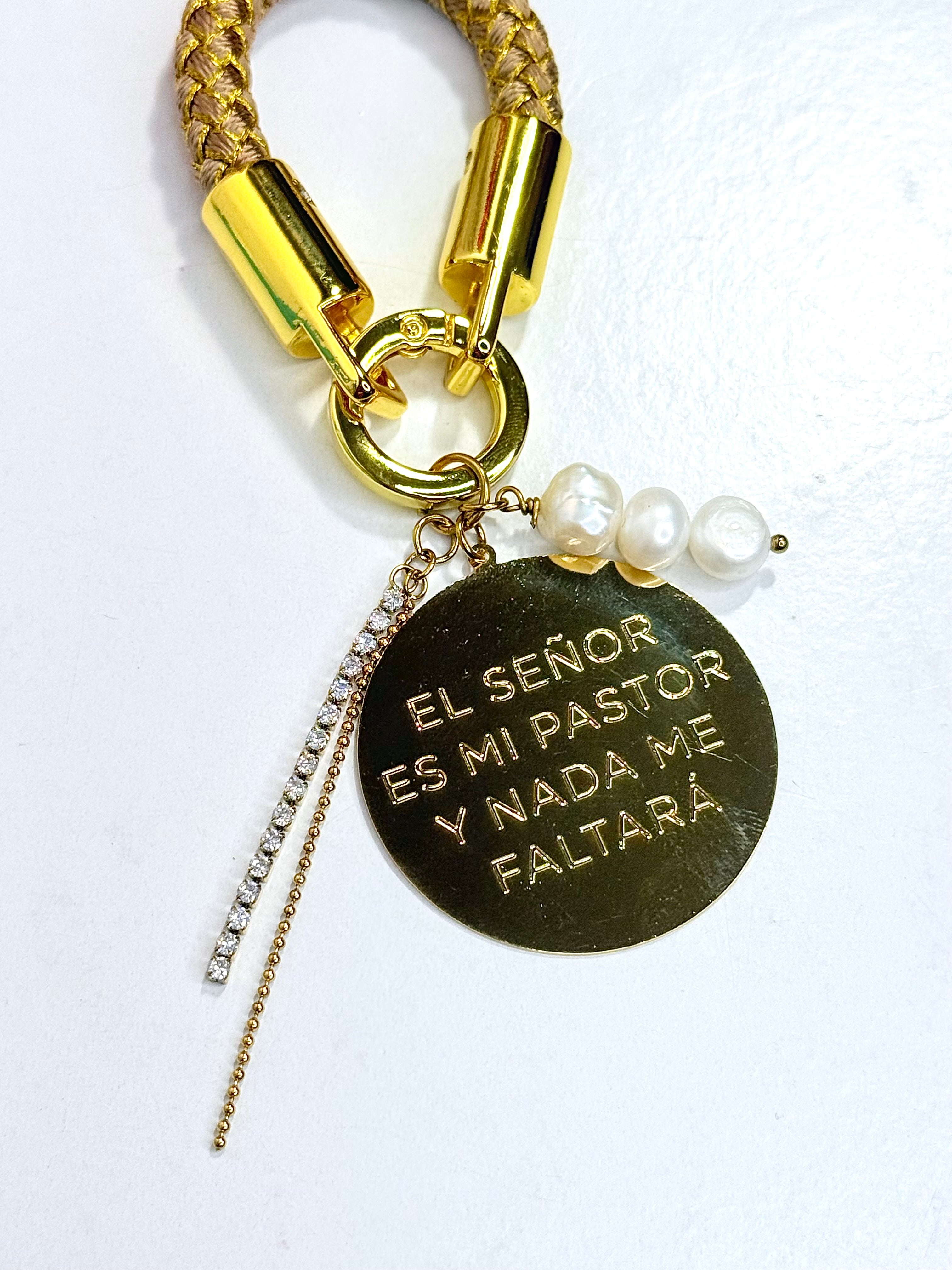 El Señor es mi pastor y nada me faltará Keychain (llavero)