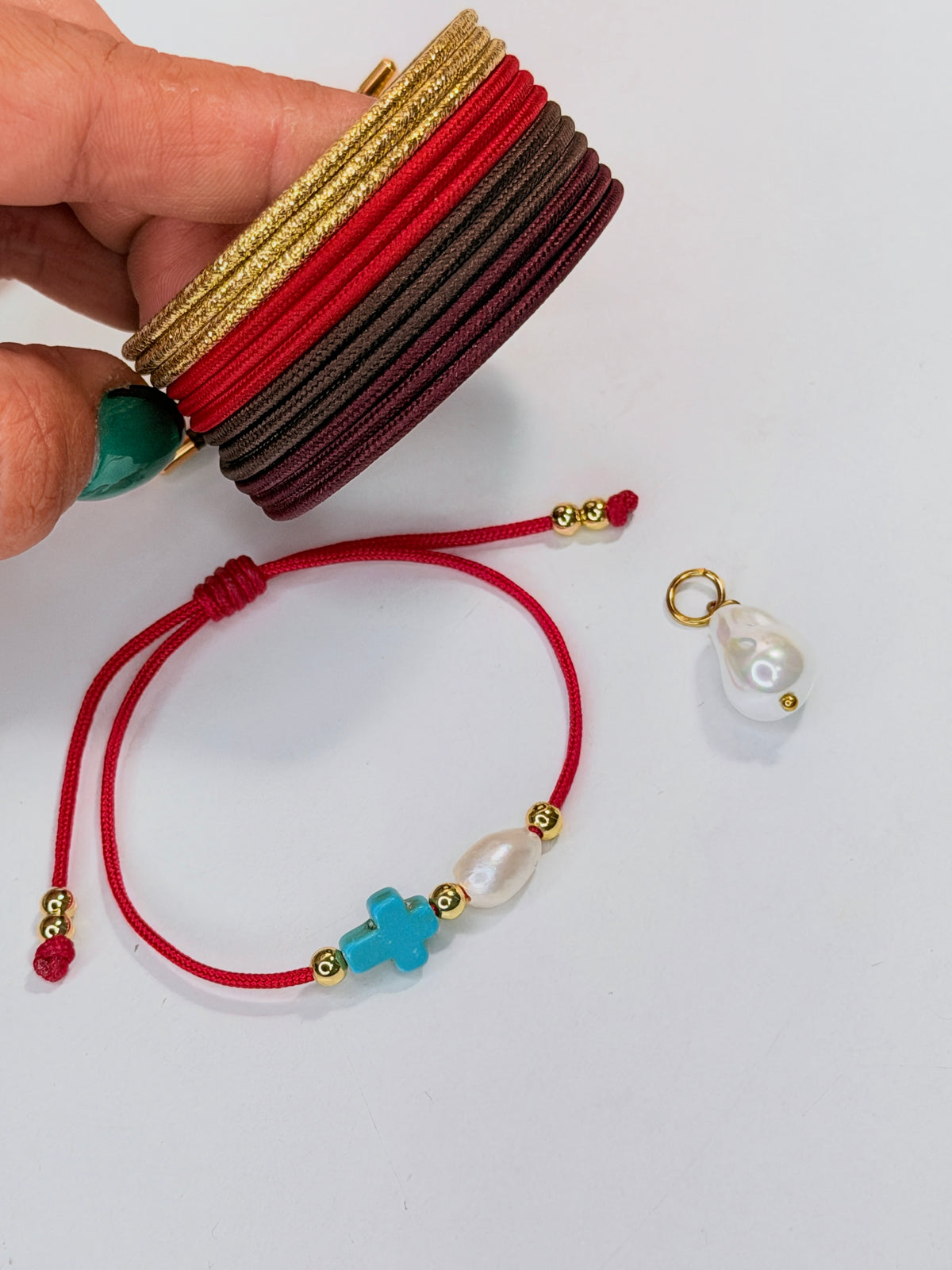 Bundle Fe & Hope + Magnetic Necklace= Free Pearl $35
