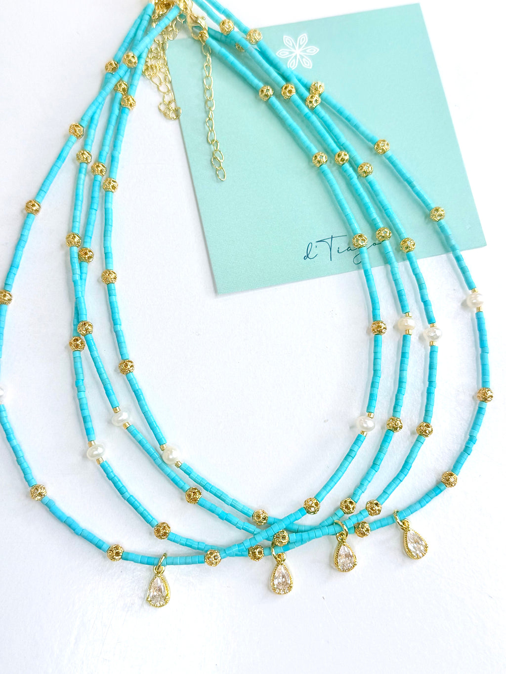 Costa Azul Necklac