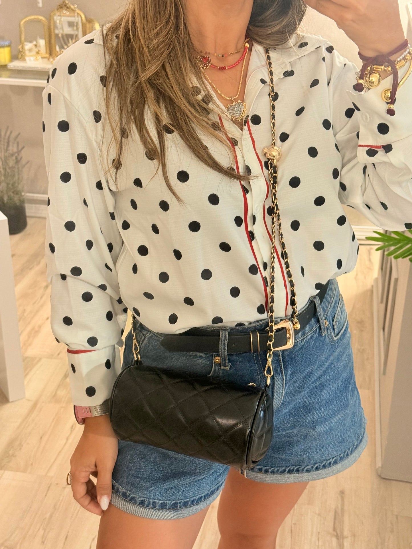 Diamond Black Zara Bag