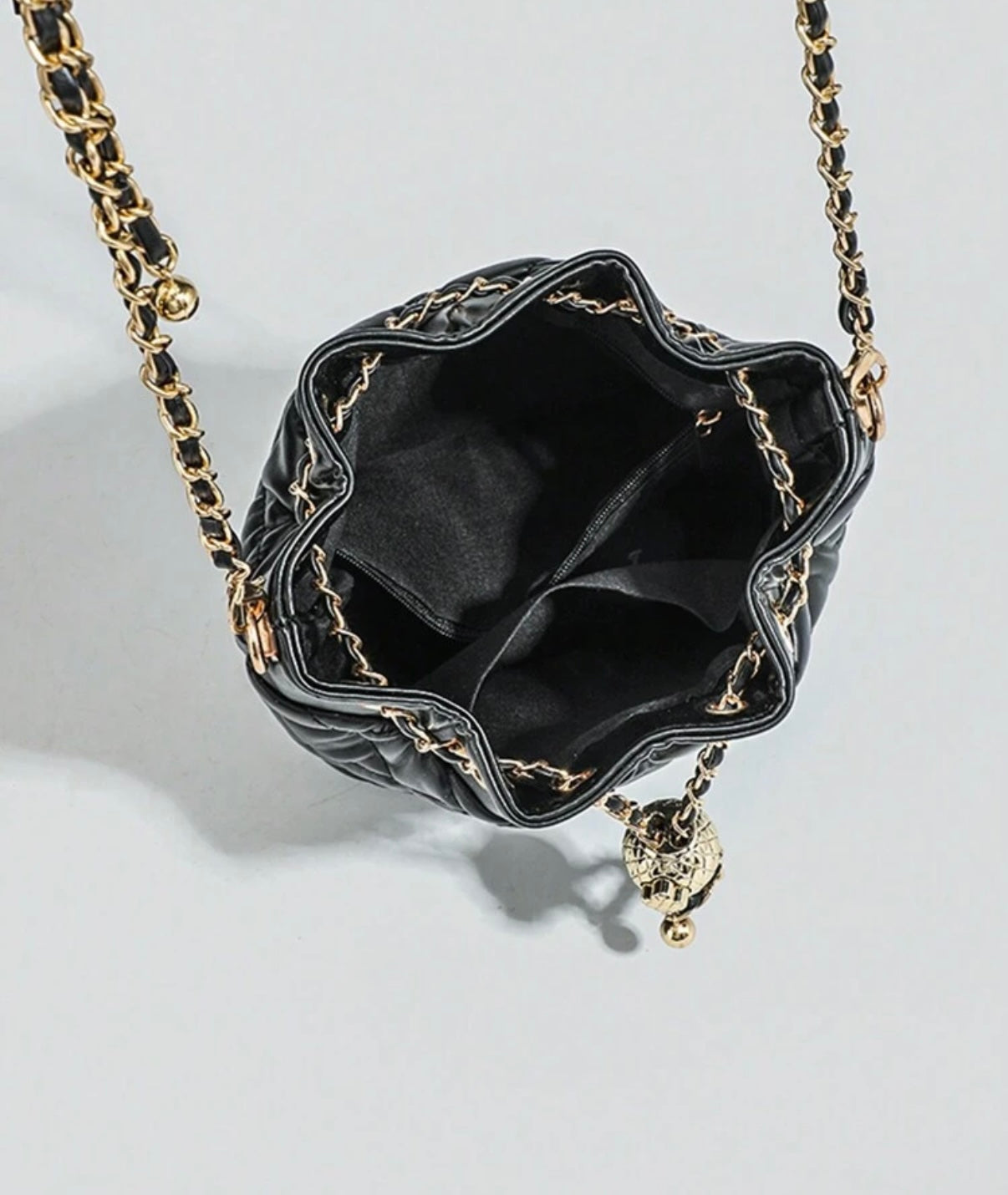 Black Bucket Zara Bag