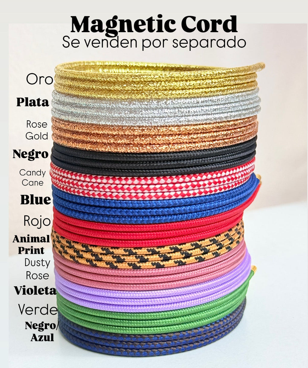 Magnetic Cord Necklace (se venden por separado)