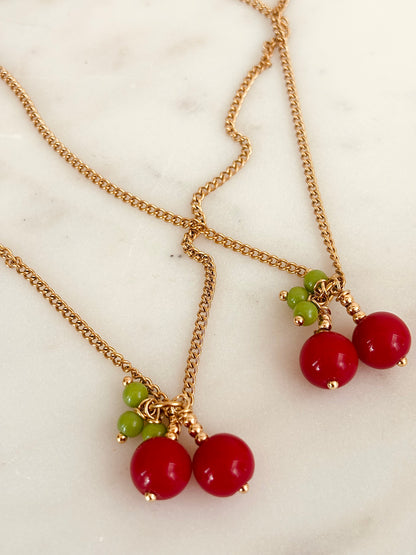 The Dtiago Cherry Necklace