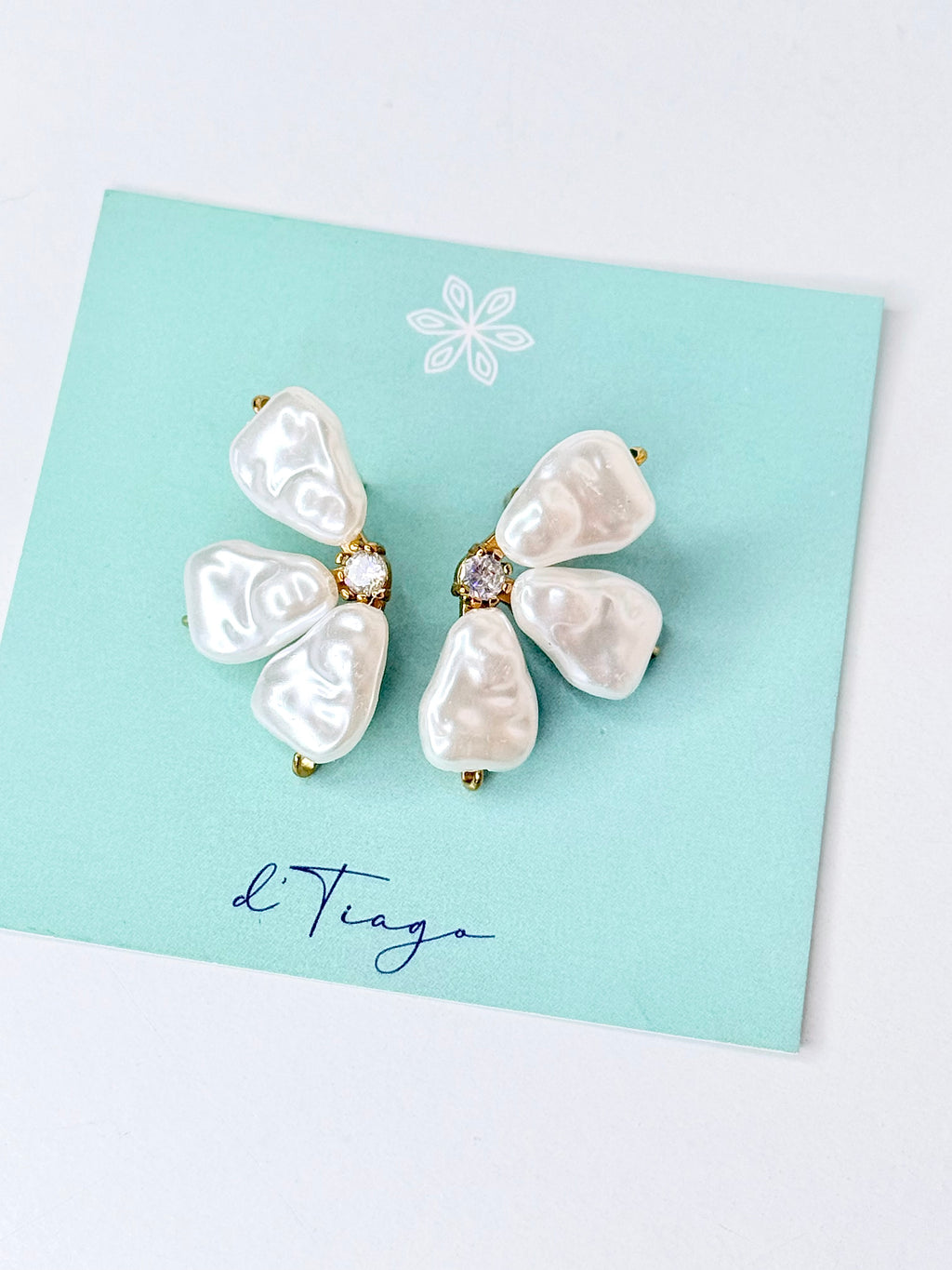 Perla Flower Earrings