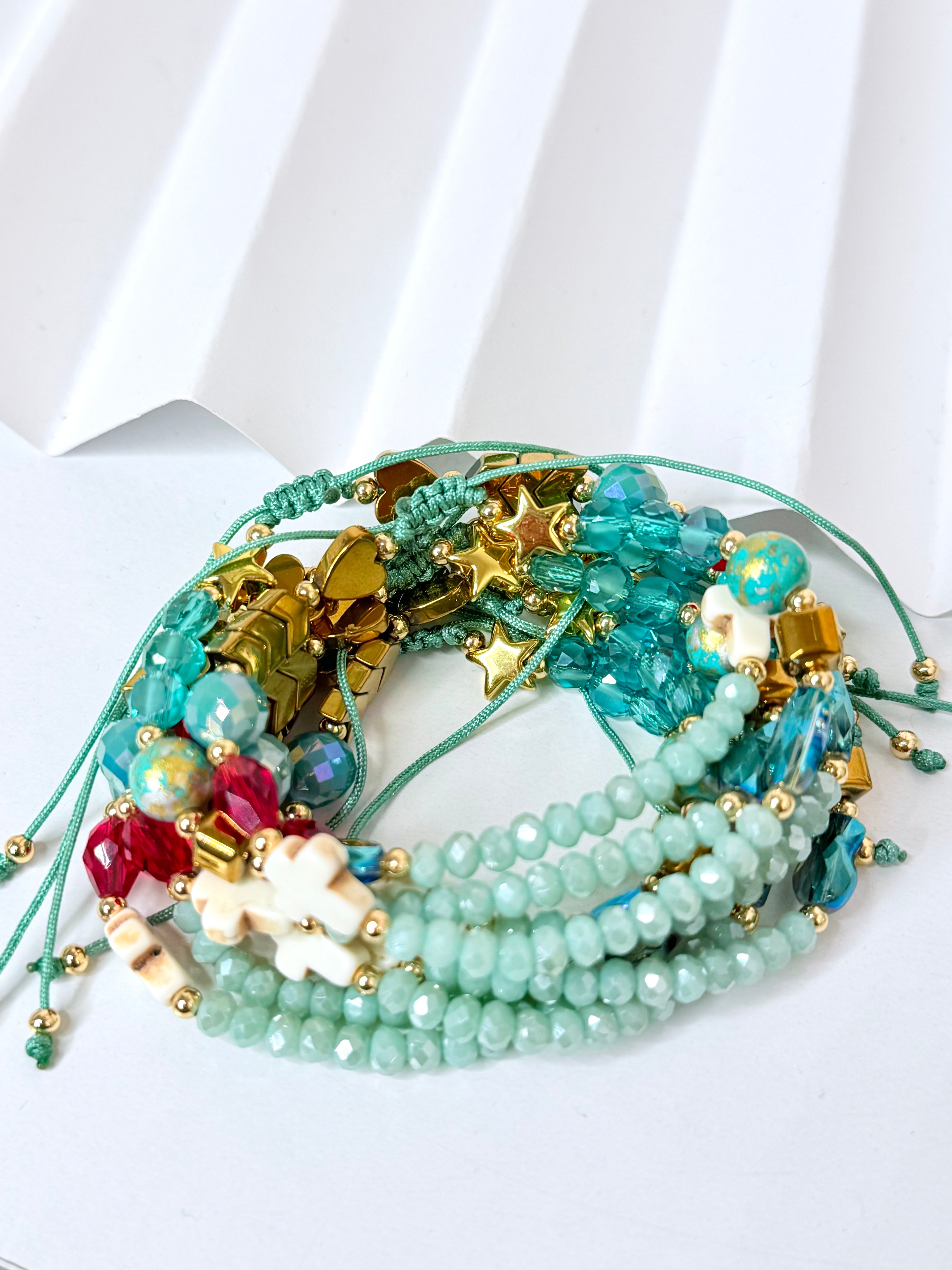 Historia de Jesus Bracelet - Dtiago Edition hdj Aqua- Turquesa